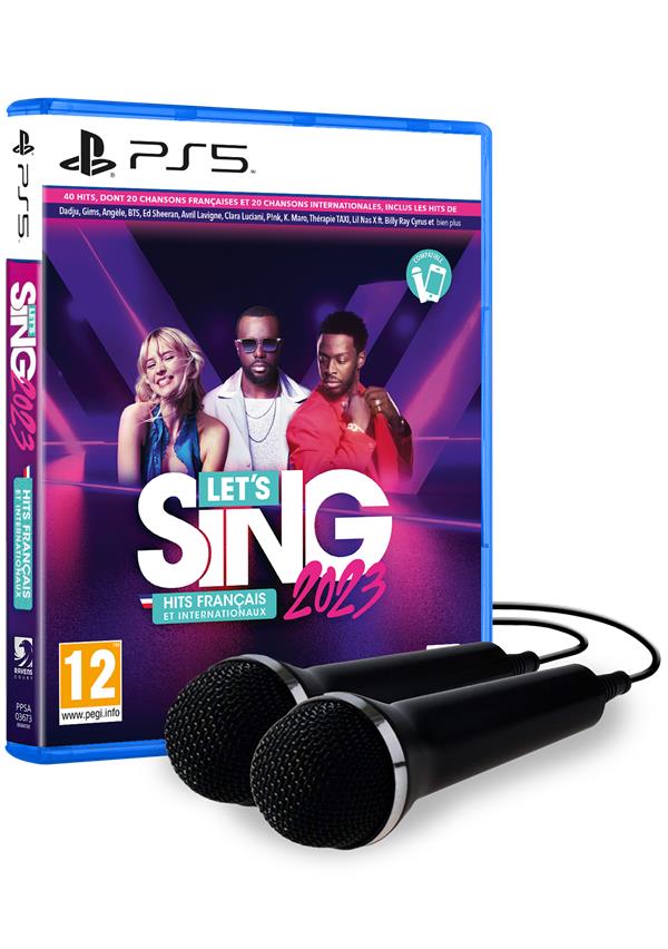 Let's Sing 2023 + 2 Micros (PS5)
