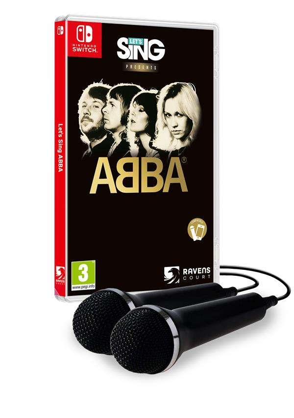 Pack Let's Sing Presents ABBA + 2 micros (SWITCH)