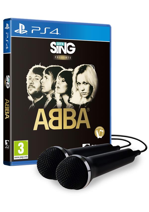 Pack Let's Sing Presents ABBA + 2 micros (PS4)