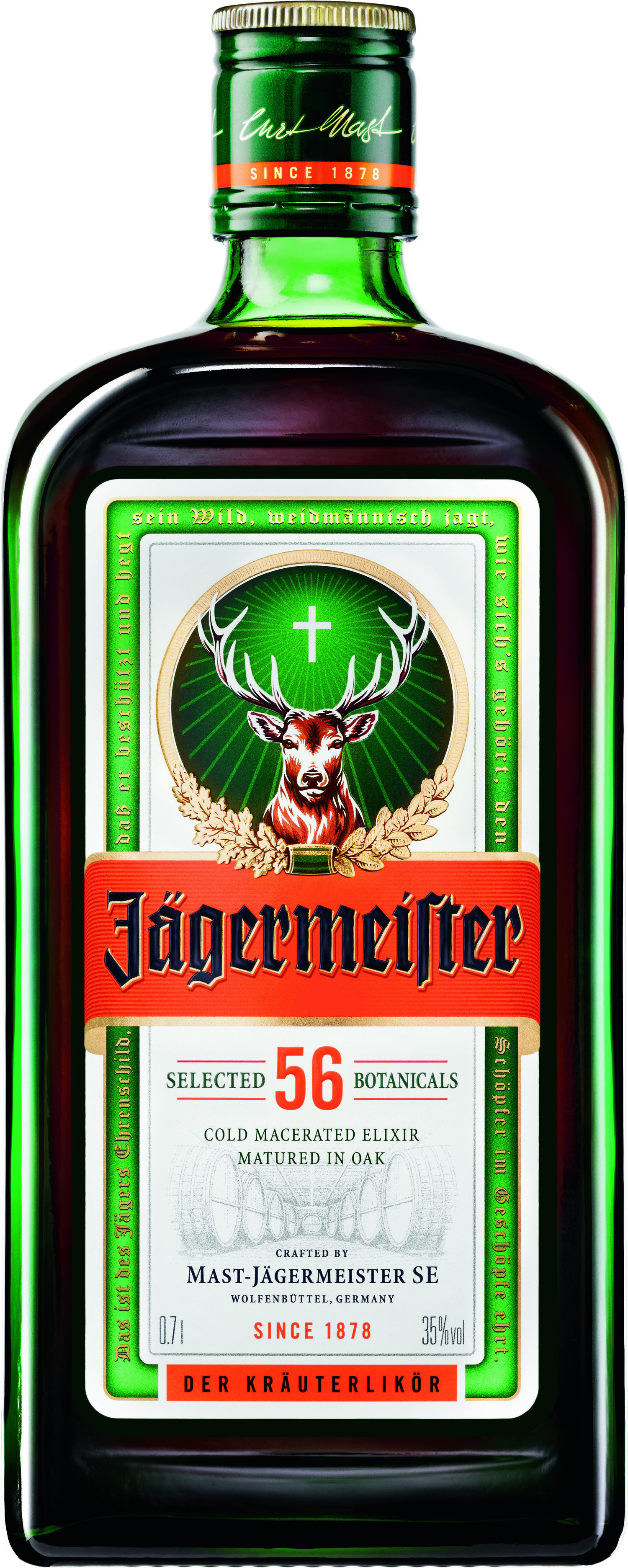 Jägermeister Liqueur, 35 % vol. - 70 cl