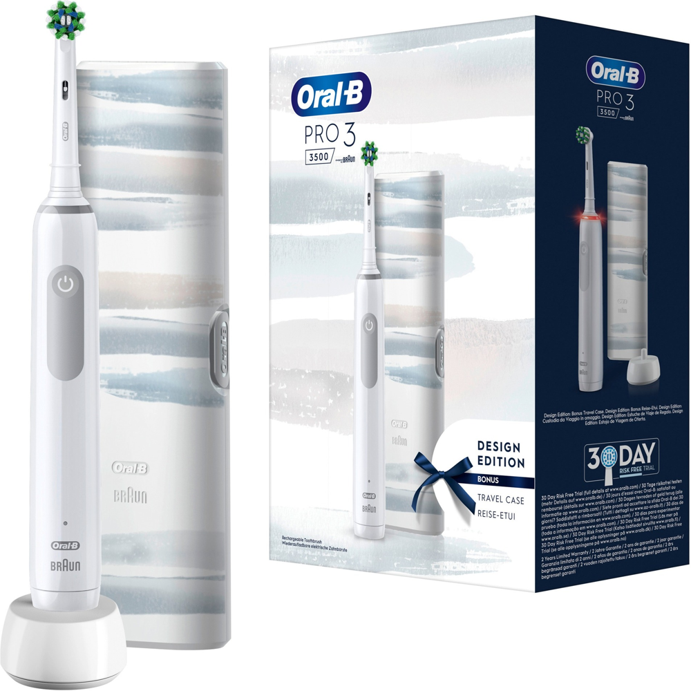 Brosse à dents ORAL B Pro3 3500 Cro WHITE