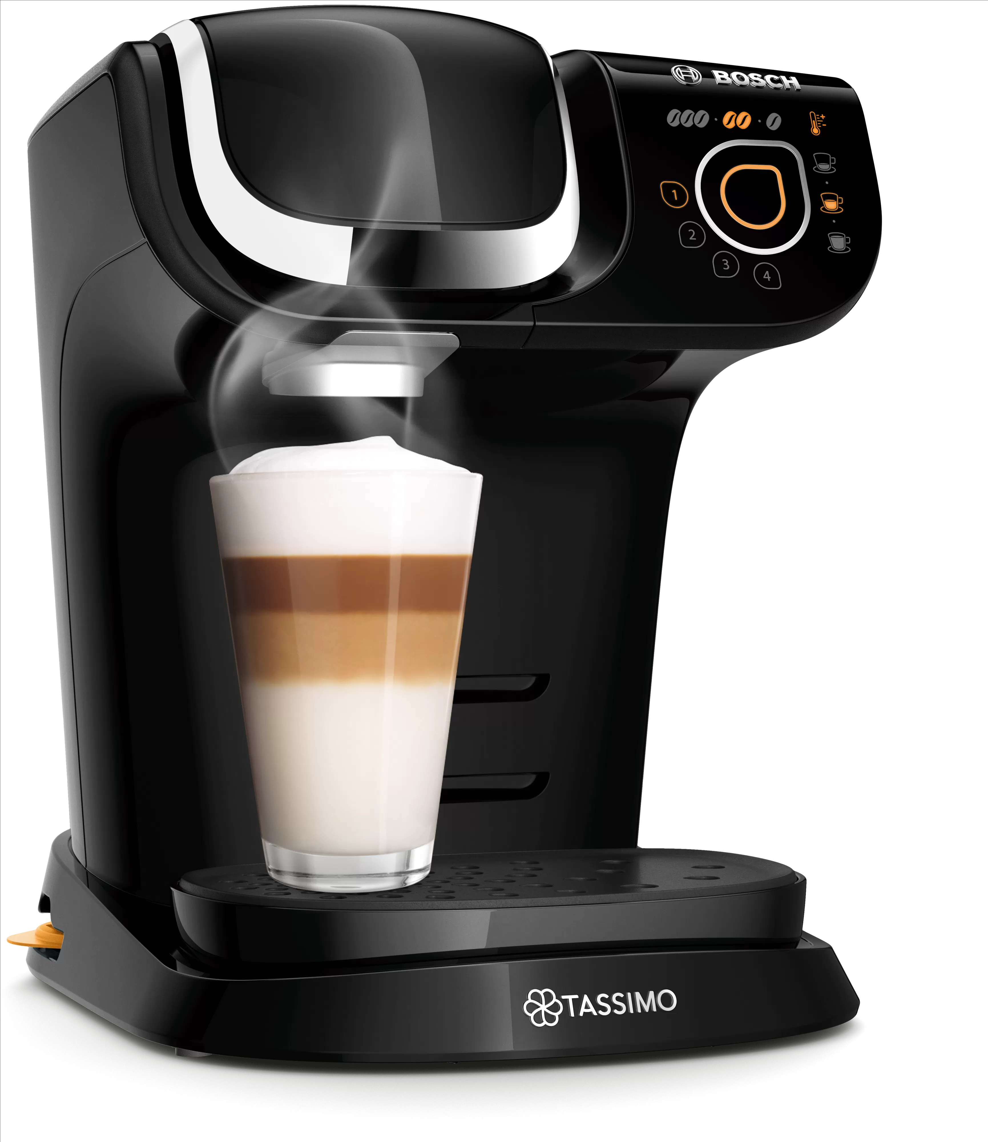 Cafetière à dosettes Bosch Tassimo My Way 2 TAS6502 noire