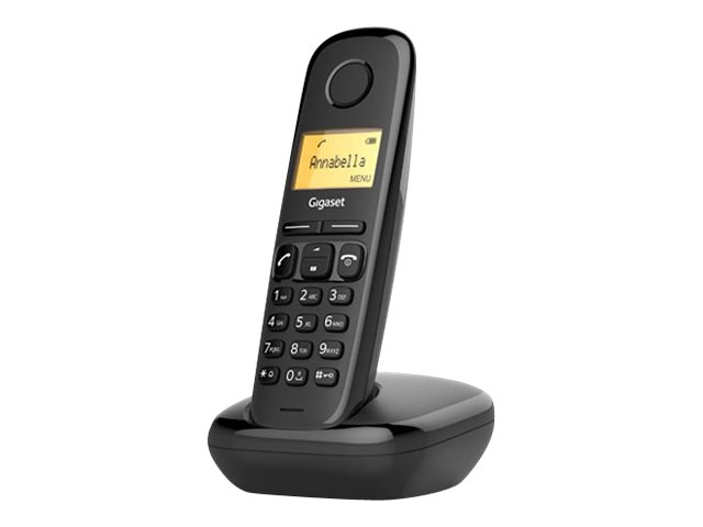 Téléphone fixe Gigaset A170 solo noir