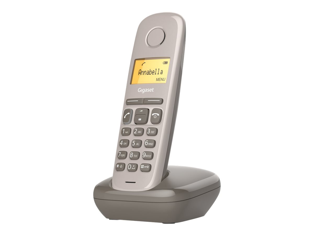 Téléphone fixe Gigaset A170 solo taupe