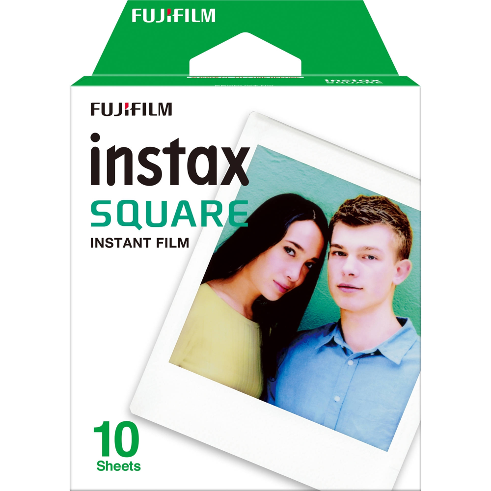 Papier photo instantané Fujifilm Film instax square sq10 (10v)