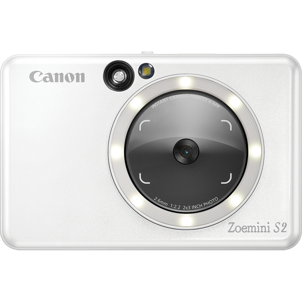 Appareil photo Canon Zoemini S2 blanc perle