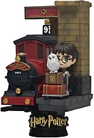 Figurine Diorama Beast Kingdom Harry Potter : Harry & Hedwige sur Quai 9 3/4 (D-Stage) - Hauteur env