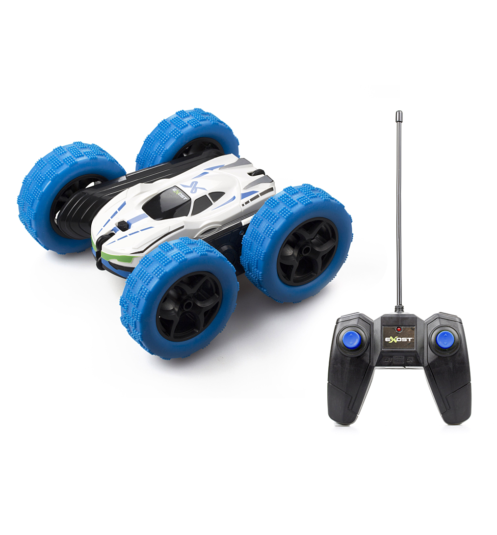 Exost - Voiture Télécommandée New Storm Bleue - 23Cm