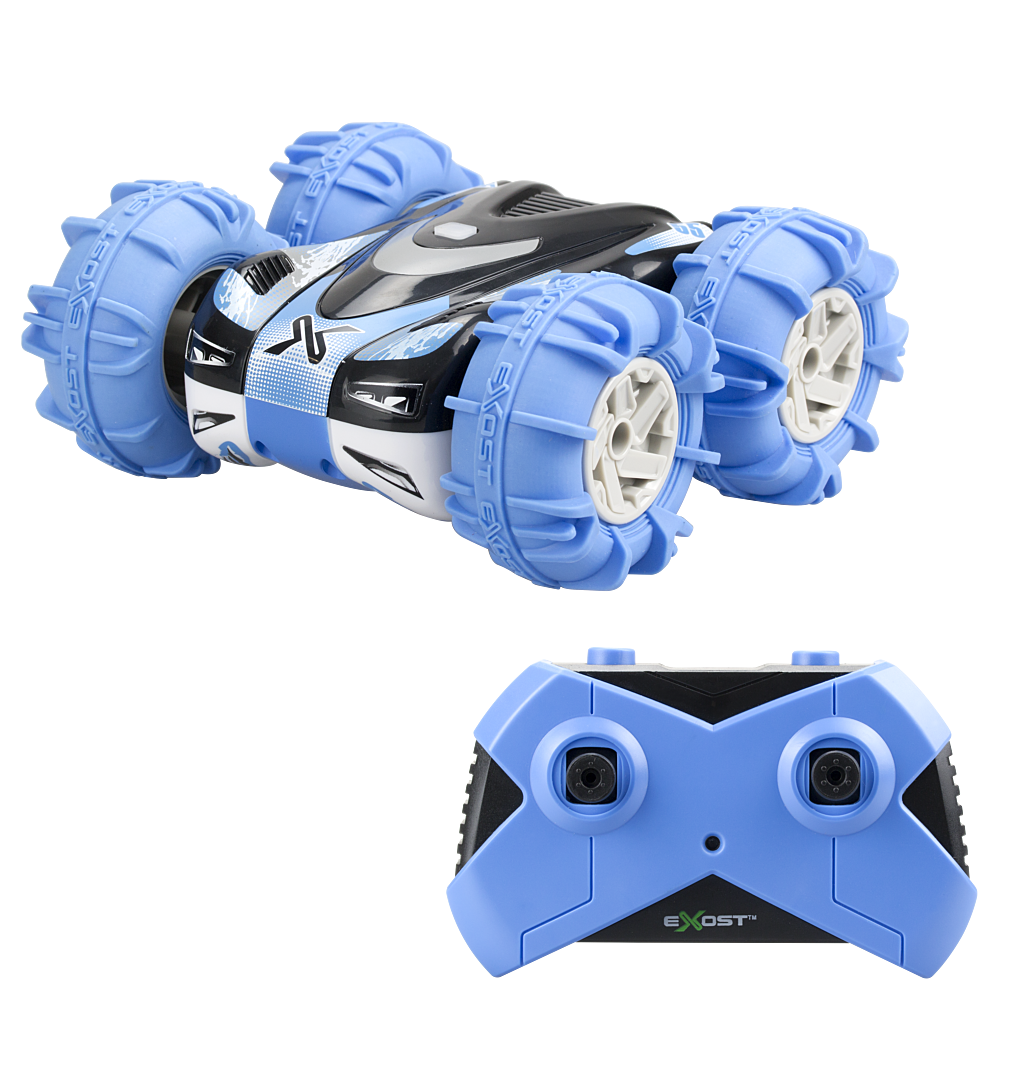 EXOST - Bateau télécommandé Rouge Rocketwave - 2.4Ghz - 24 cm