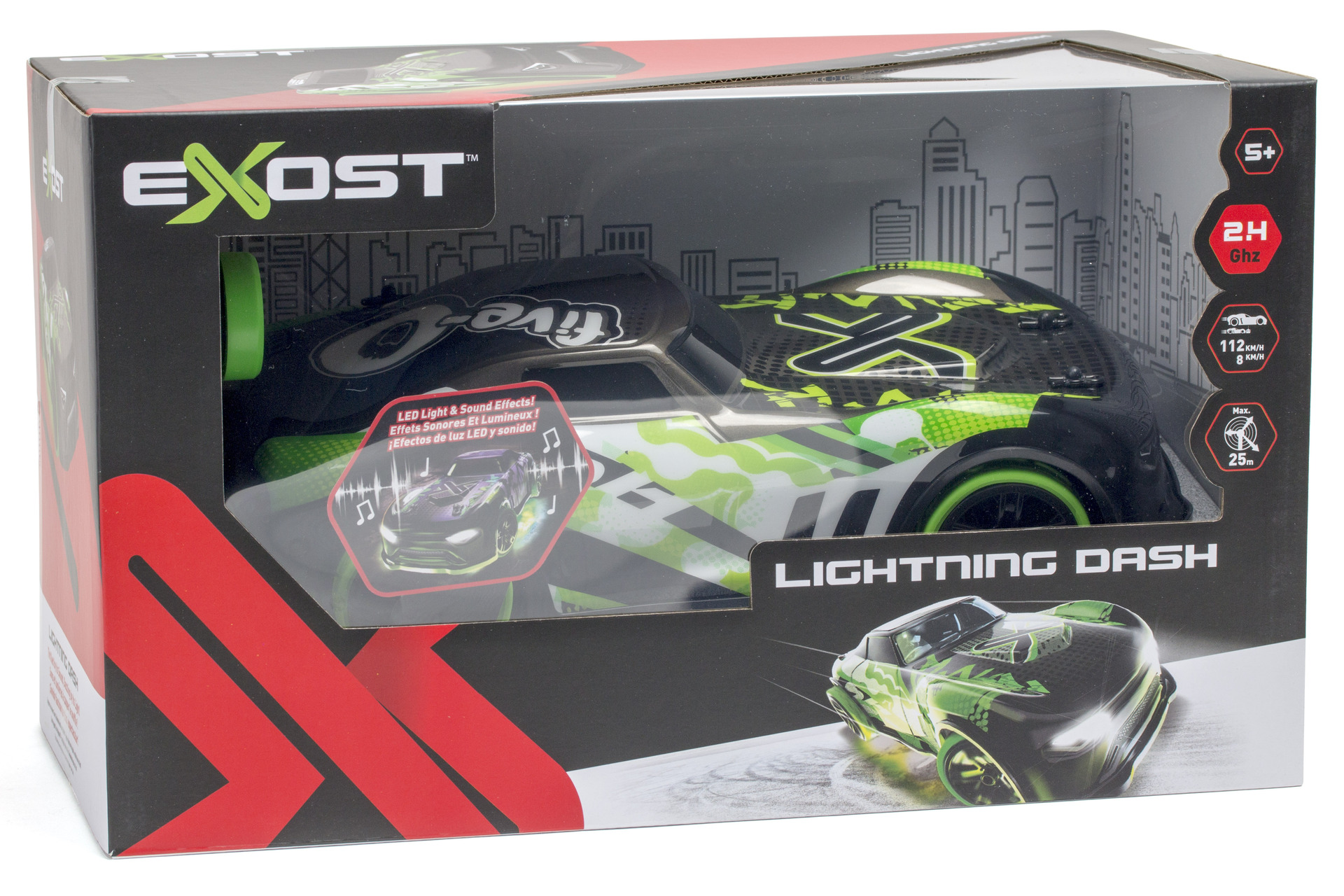 EXOST - Voiture télécommandée super rapide - Lightning Dash
