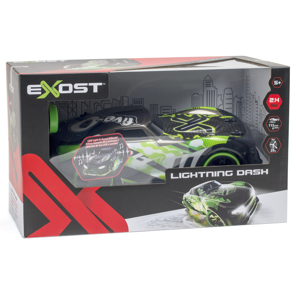 EXOST - Voiture télécommandée super rapide - Lightning Dash