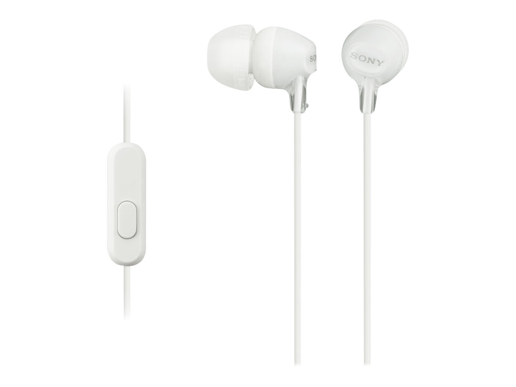 Écouteurs Sony MDR-EX15AP blanc