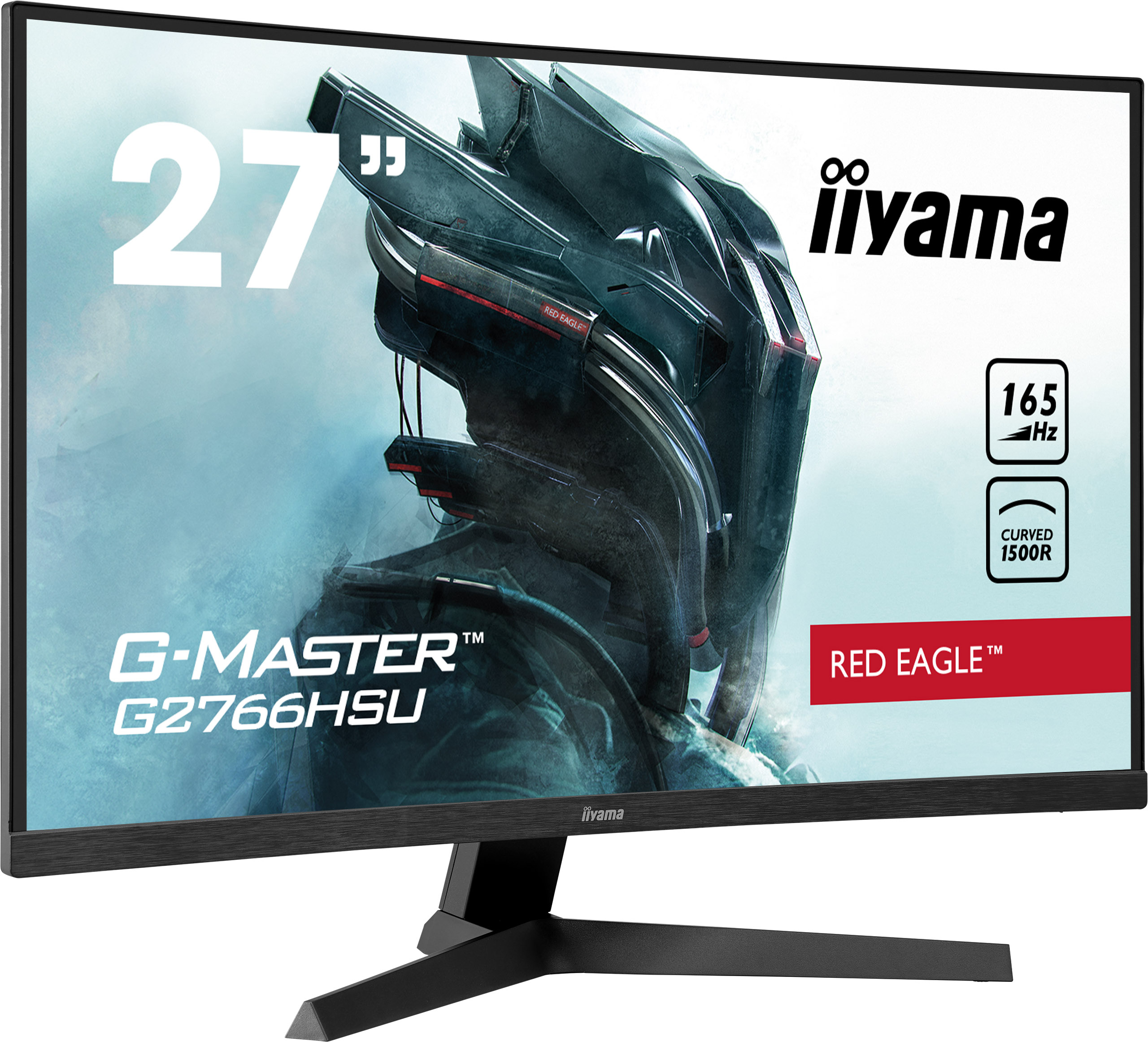 iyama G-MASTER Red Eagle G2766HSU-B1 - écran LED - incurvé - Full HD