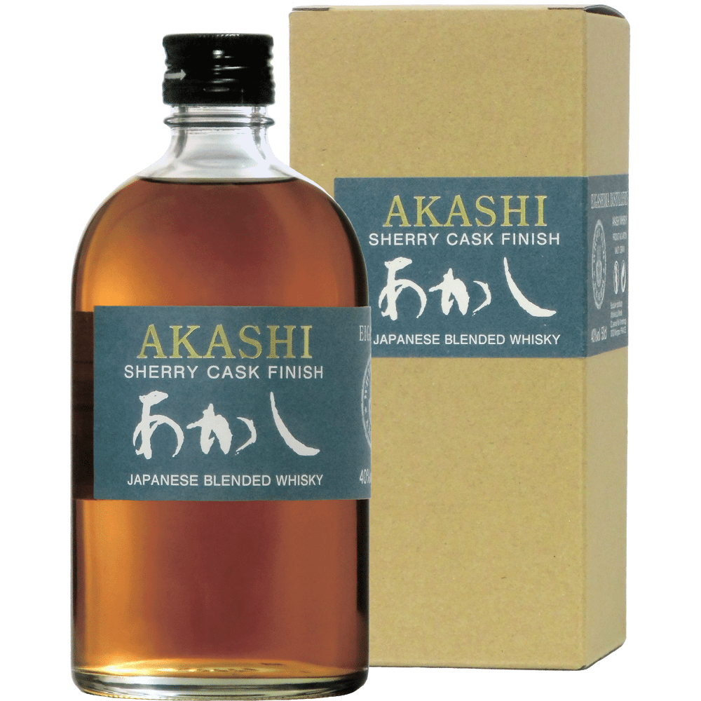 Whisky Blended Akashi Sherry Cask Finish - Japon, 40 % vol. - 50 cl
