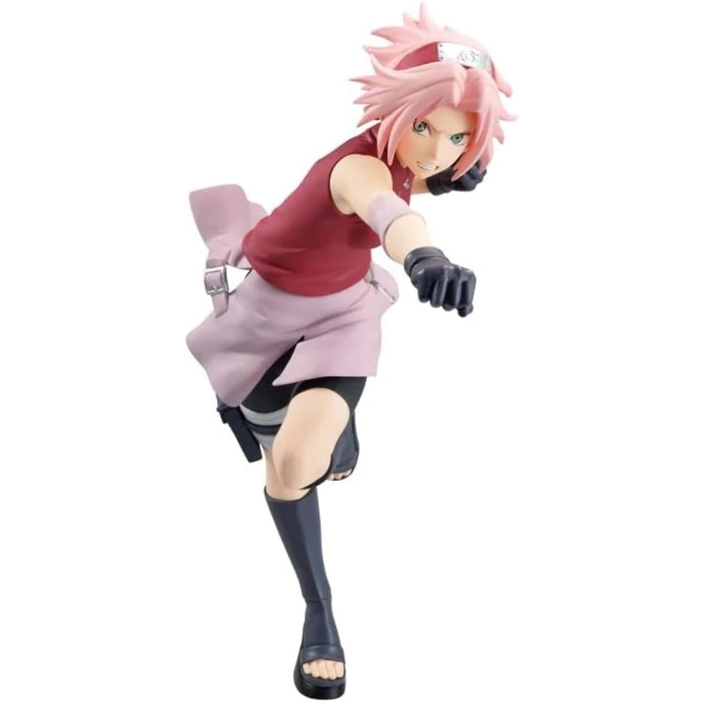 Figurine Naruto Shippuden Vibration Stars : Haruno Sakura + Hyuga Hinata (A : Haruno Sakura