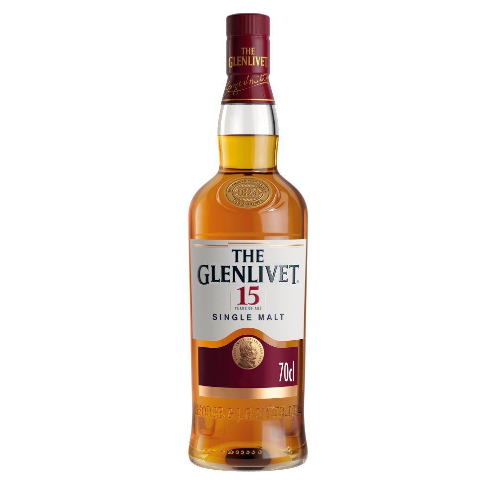 Whisky Single Malt Glenlivet French Oak Reserve 15 ans - Ecosse, 40% vol. - 70 cl