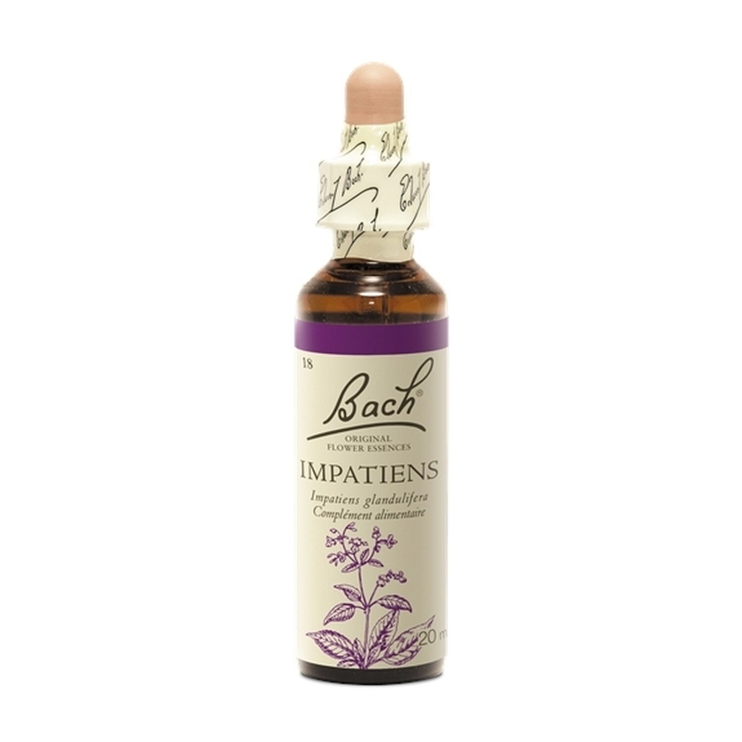 Fleurs de bach original impatiens 20ml