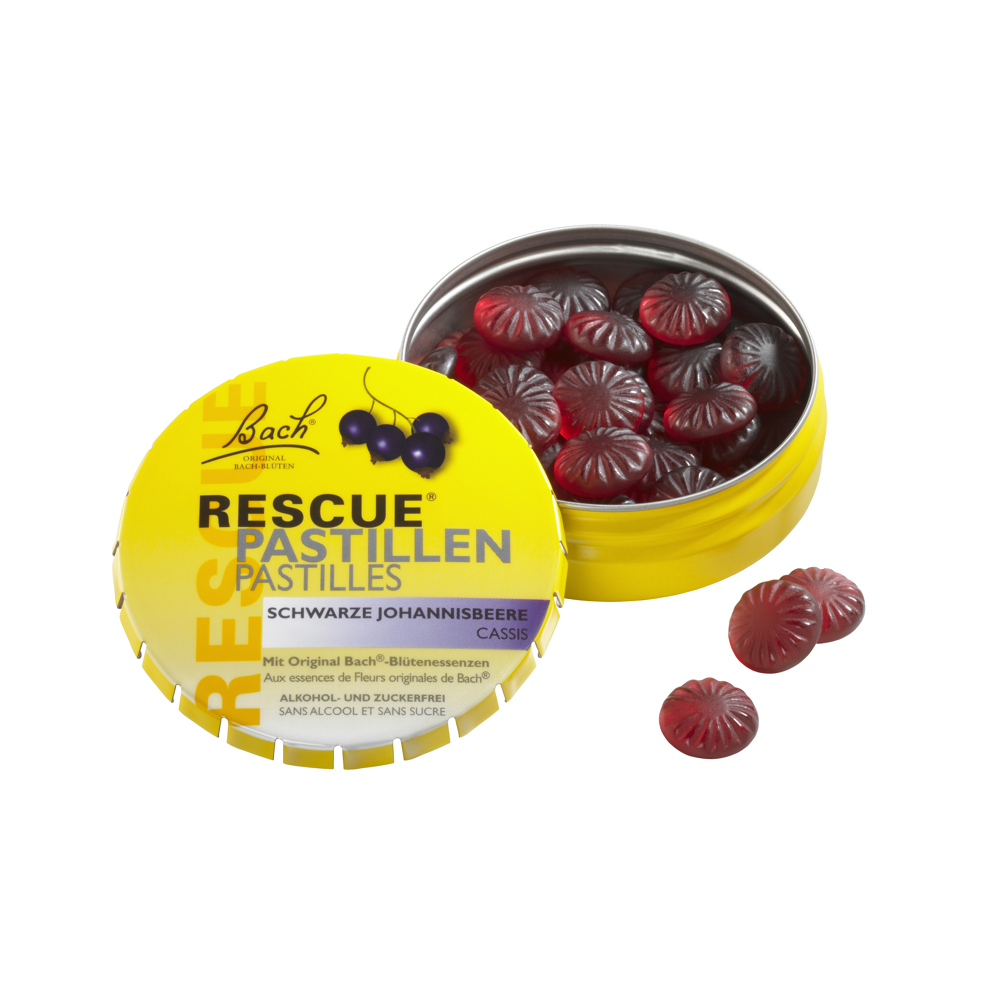 Rescue® pastilles Cassis 50 g