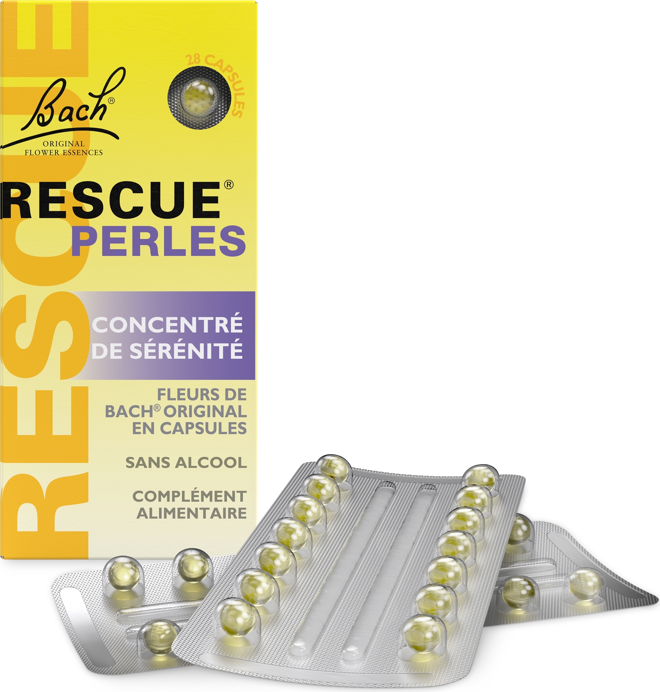 Rescue perles 28 capsules