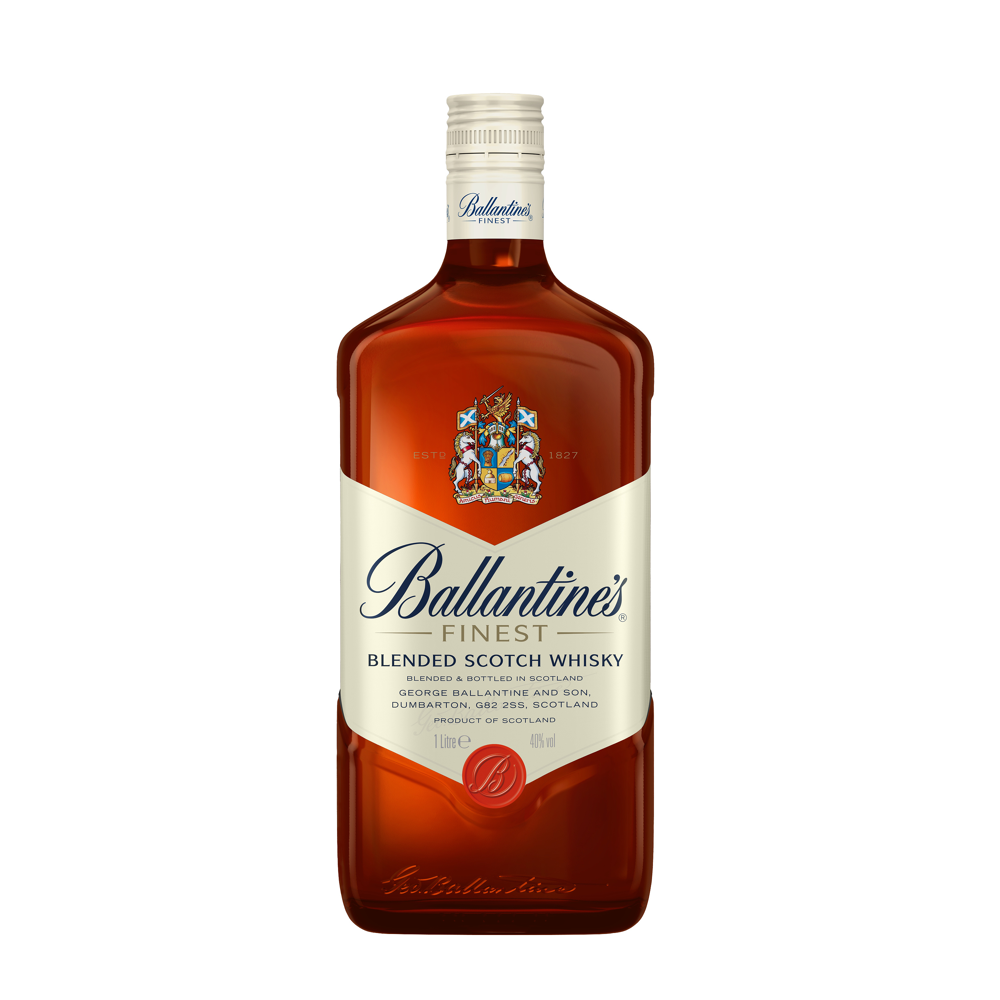 Whisky Blend Ballantine's Finest - Ecosse, 40% vol. - 1L