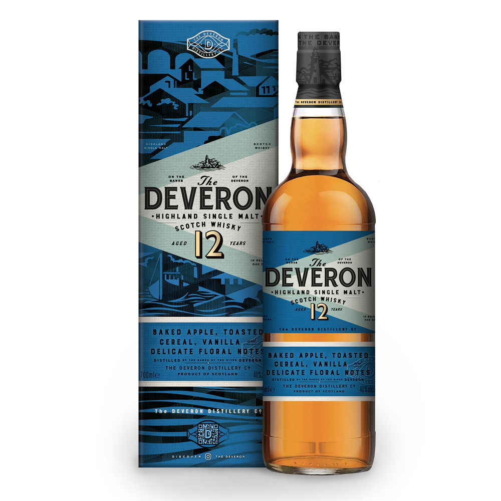 Whisky Single Malt The Deveron Tormore - Speyside 12 ans - Ecosse, 40% vol. - 70 cl