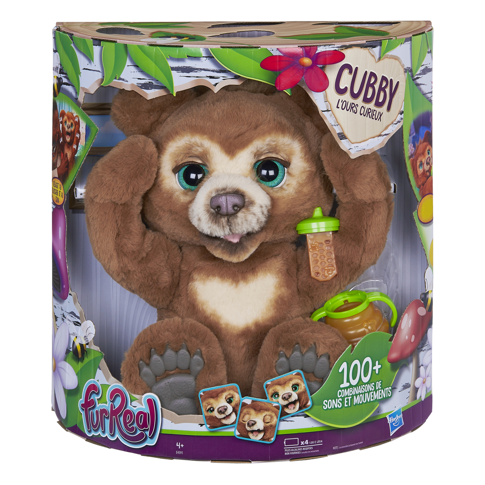 Furreal Friends - Cubby l'ours curieux