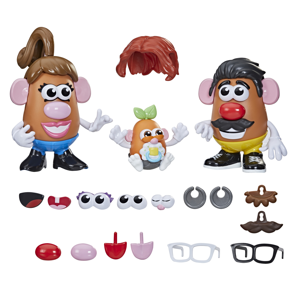 Potato Head, La famille Patate, 45 pièces, jouet pour enfants dès 2 ans