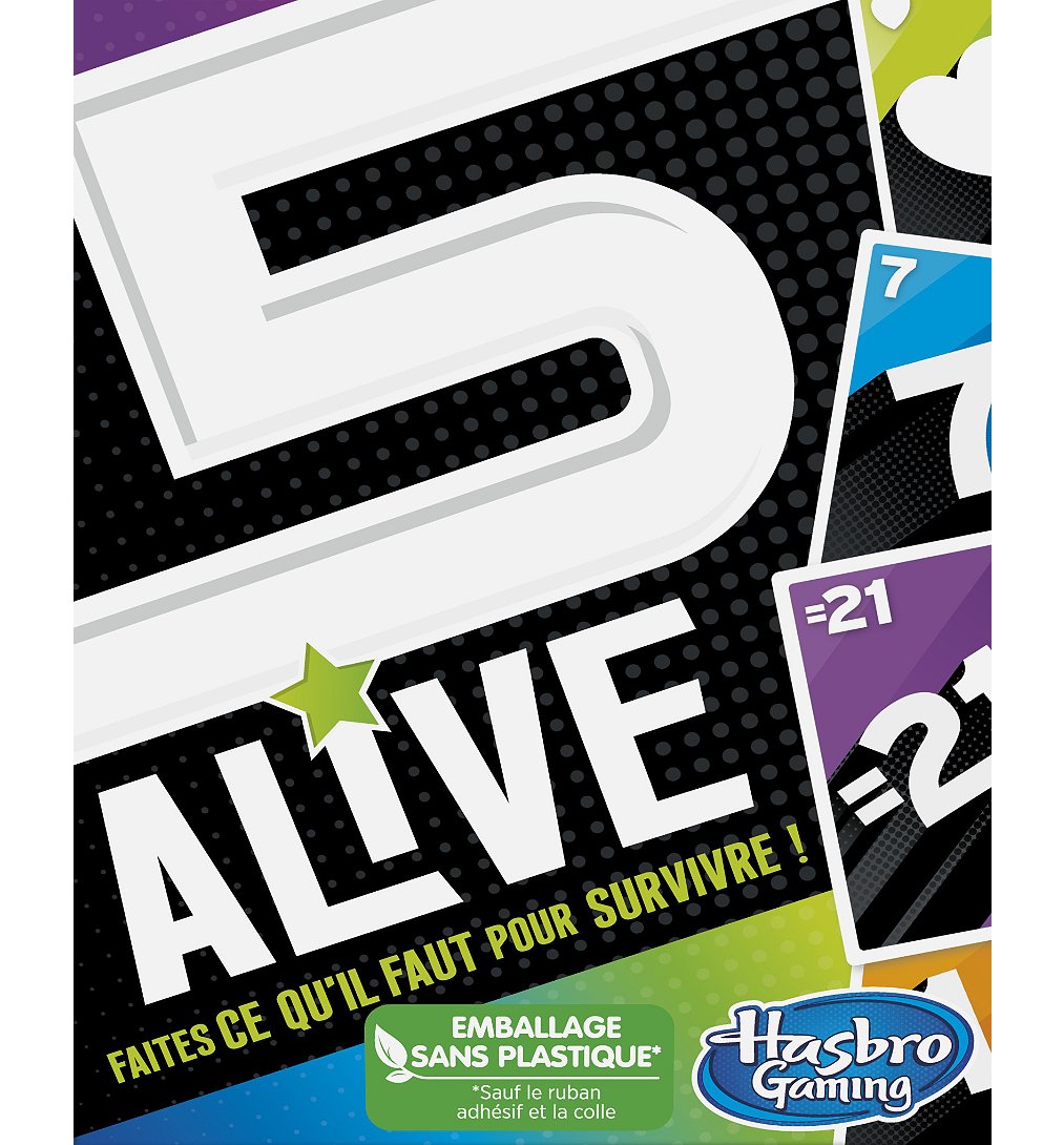 5 Alive, jeu de cartes rapide pour enfants, jeu amusant pour la famille, à partir de 8 ans
