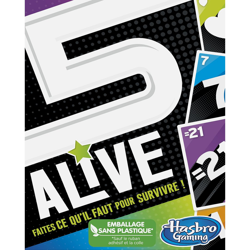 5 Alive, jeu de cartes rapide pour enfants, jeu amusant pour la famille, à partir de 8 ans
