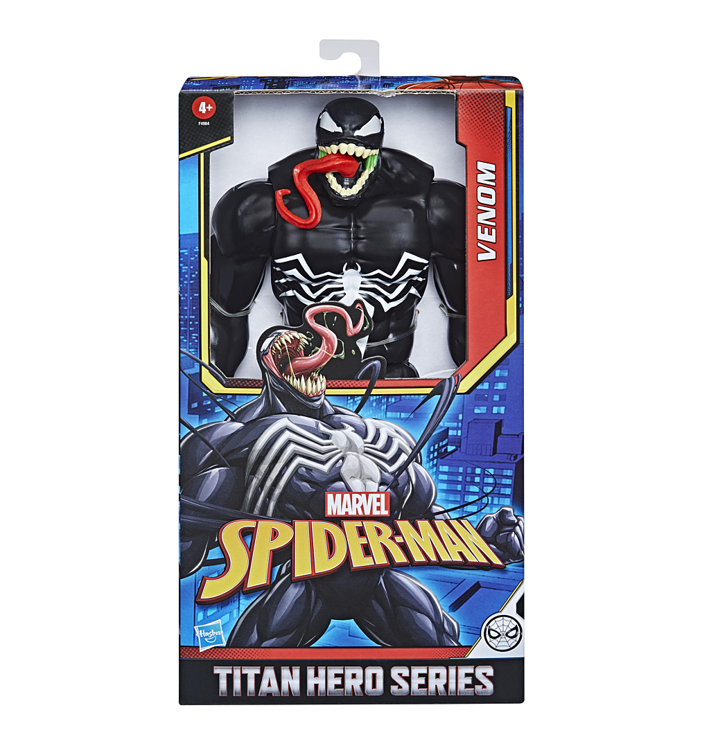 Marvel Spider-Man Titan Hero Series, figurine de collection Deluxe Venom de 30 cm, jouets pour enfan