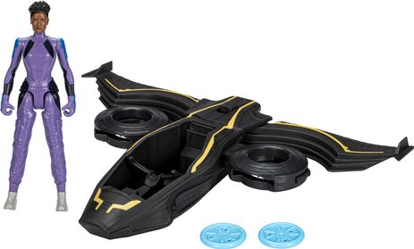 Figurine + véhicule 15 cm Black Panther