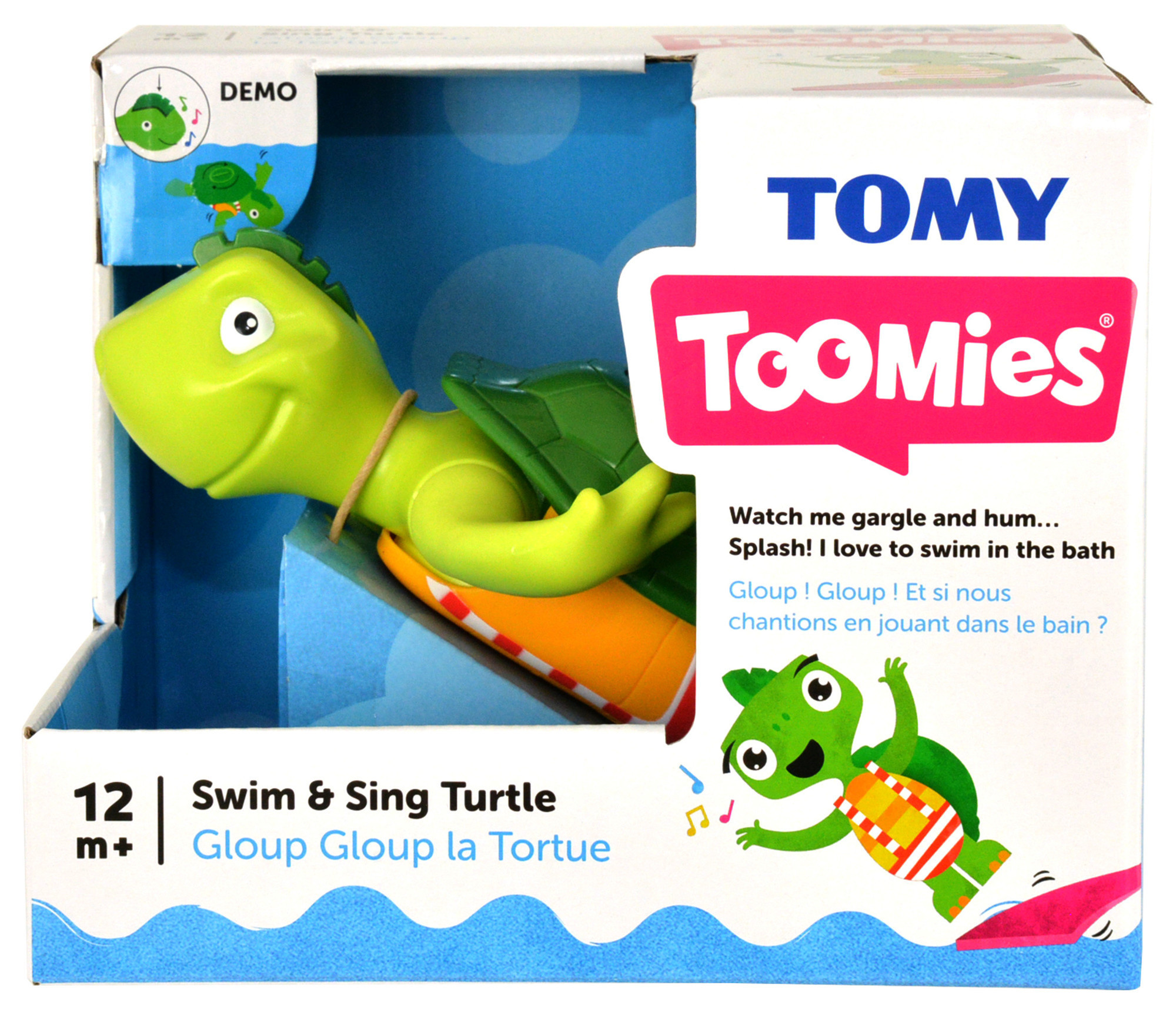 Tomy Toomies Gloup Gloup la Tortue