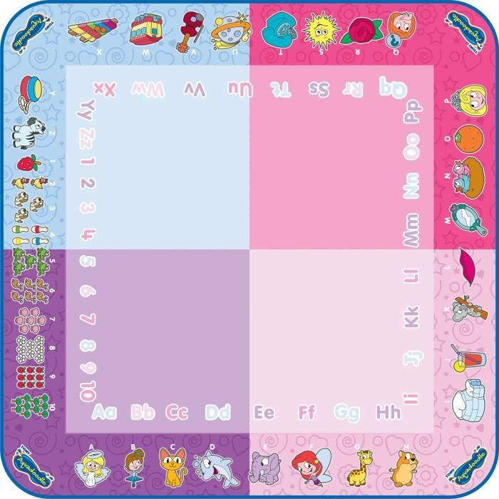 Tapis Aquadoodle Classique Rose