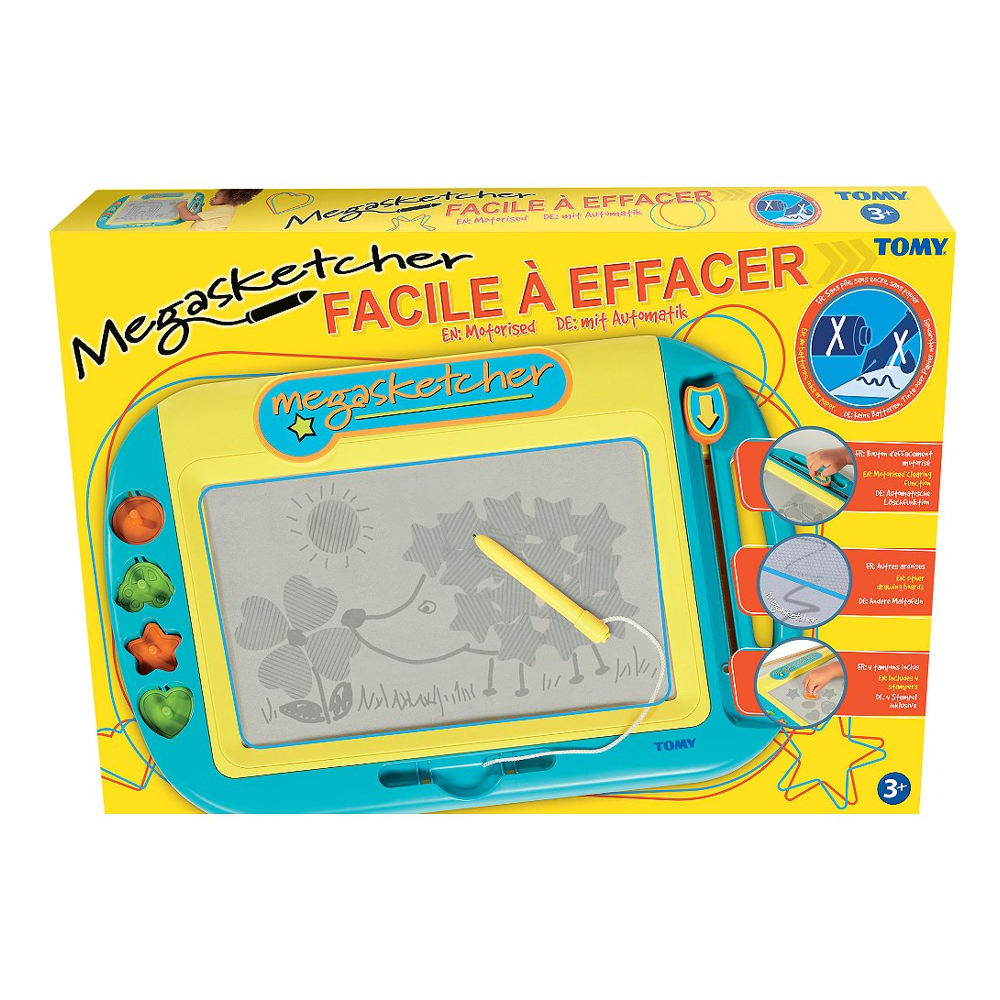 Megasketcher facile à effacer