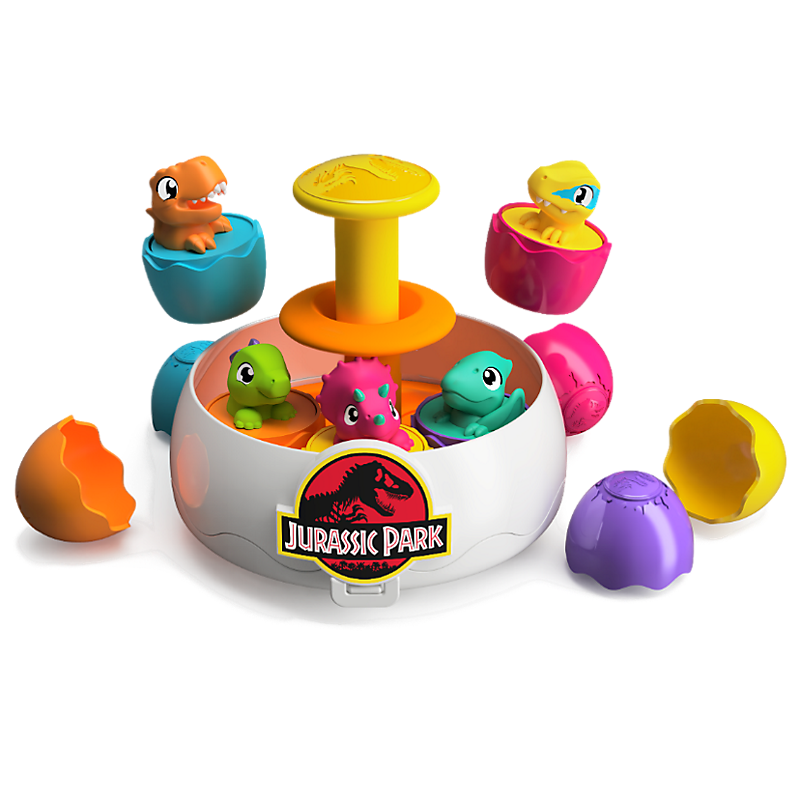 Toupie Dino Tourne & Pop - Jurassic World