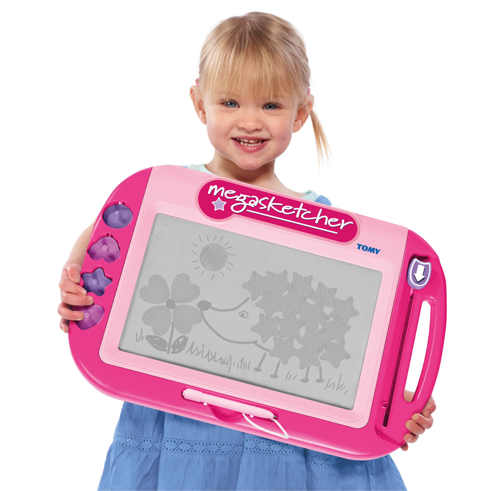 Megasketcher Rose facile à efface