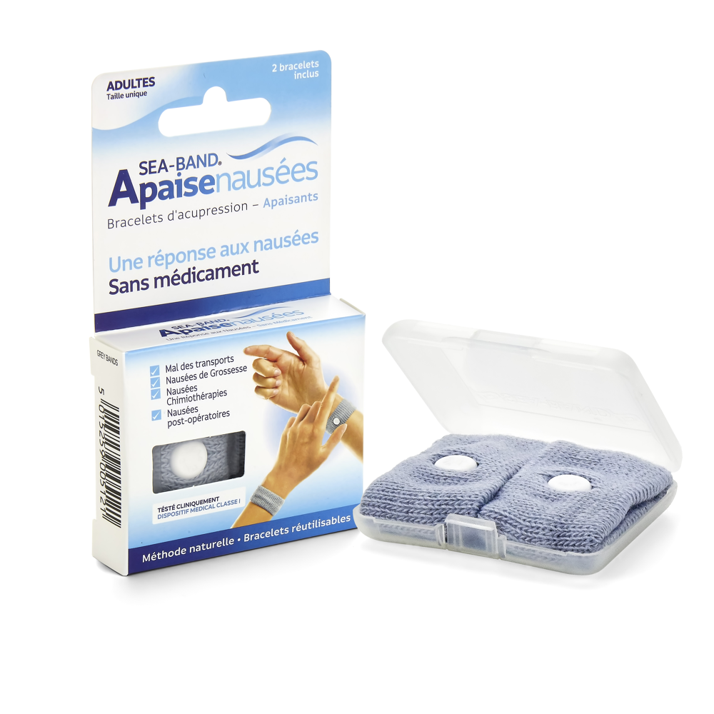 Bracelet anti-nausées X2