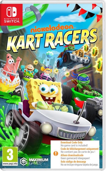 Nickelodeon : Kart Racers (Code in a Box) (SWITCH)
