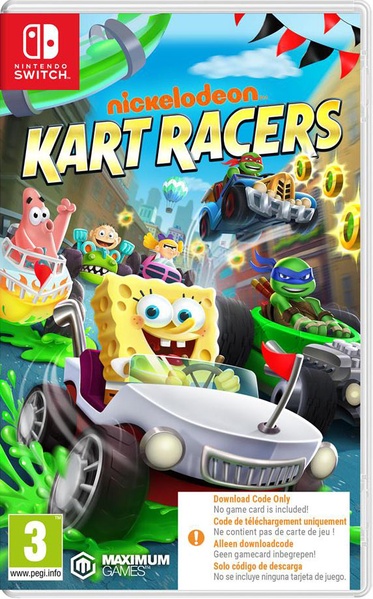 Nickelodeon : Kart Racers (Code in a Box) (SWITCH)