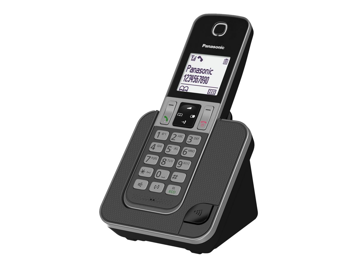 Téléphone fixe Panasonic Solo sans répondeur KX-TGD310FRB