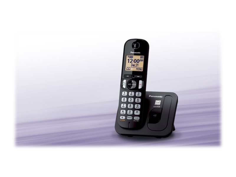 Téléphone fixe Panasonic KX TGC210FRB - vue 2