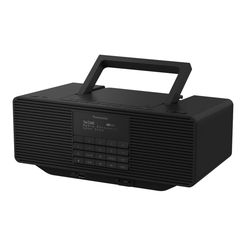 Panasonic RX-D70BT Portable Analogique et numérique Noir