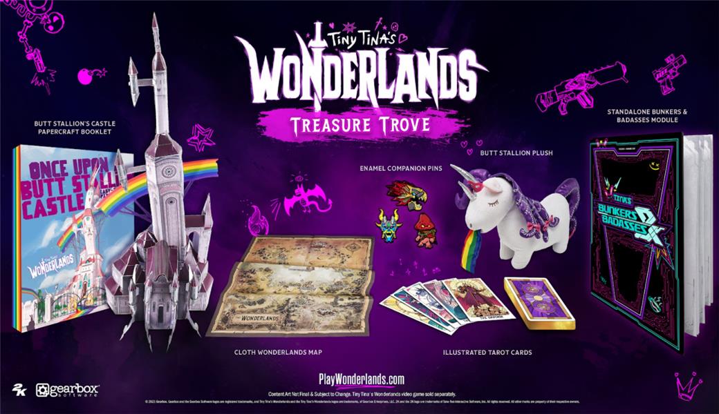Tiny Tina's Wonderlands (jeu non inclus) - Edition collector : Coffre au trésor
