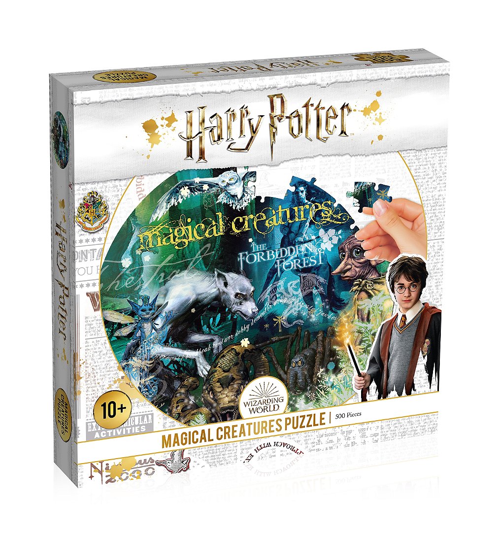 Puzzle 500 Pièces Harry Potter - Créatures Magiques - Harry Potter