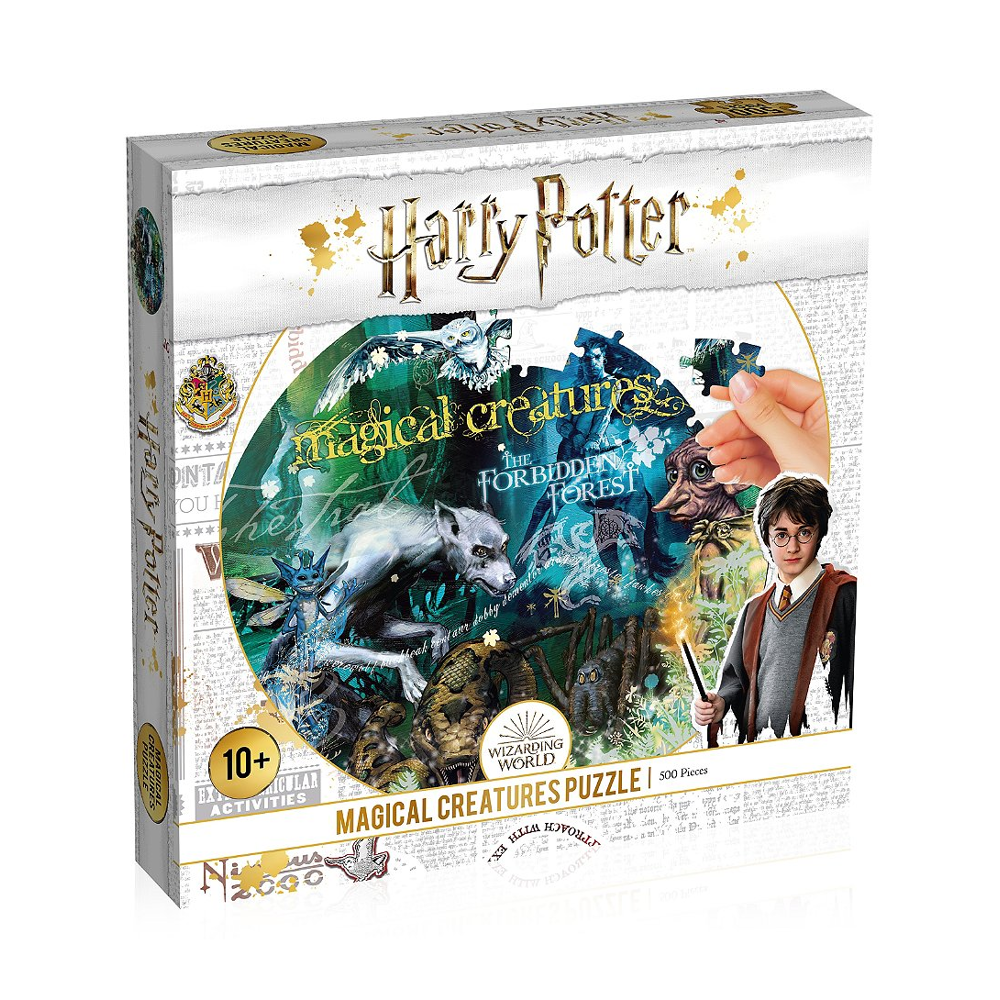 Puzzle 500 Pièces Harry Potter - Créatures Magiques - Harry Potter