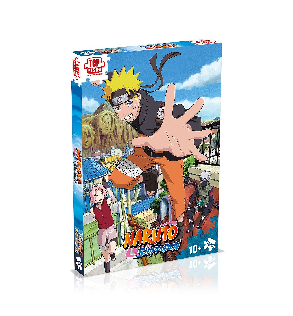 Puzzle Naruto Shippuden Retour A Konoha 1000 Pieces - Naruto Shippuden
