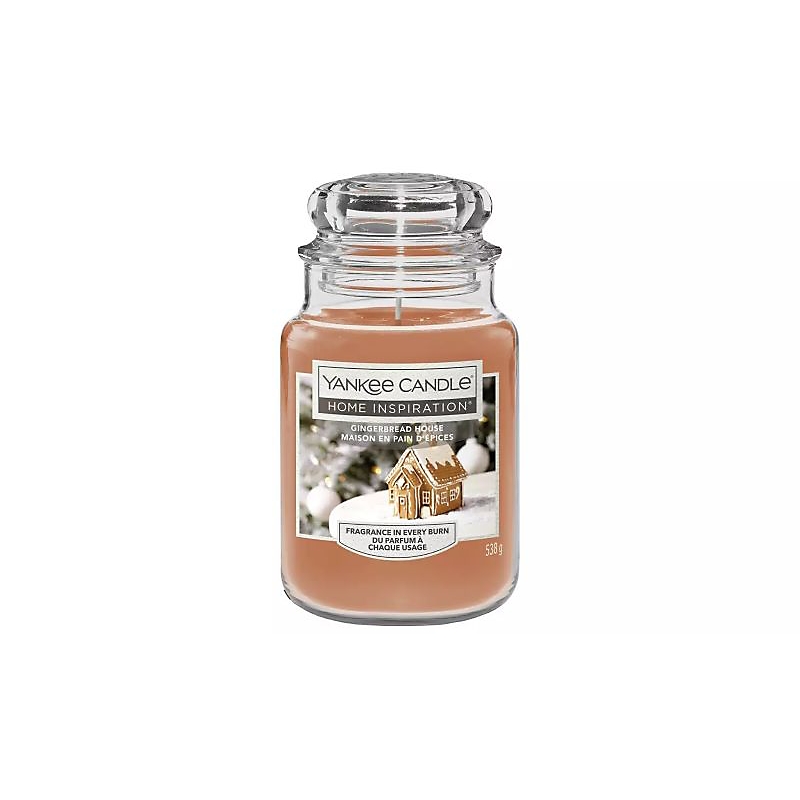Bougie Yankee Candle parfum maison en pain d'épice