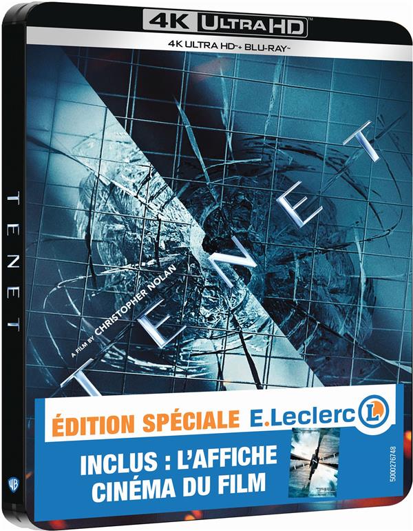 Tenet - Édition SteelBook spéciale E. Leclerc