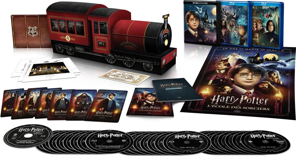 Harry Potter - L'intégrale - Coffret collector train