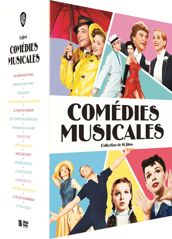 Comédies musicales - Coffret 16 films